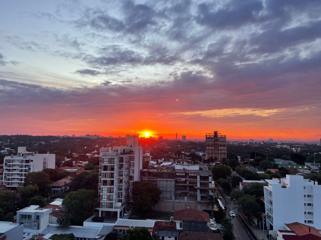 Atardecer en Asunción Paraguay