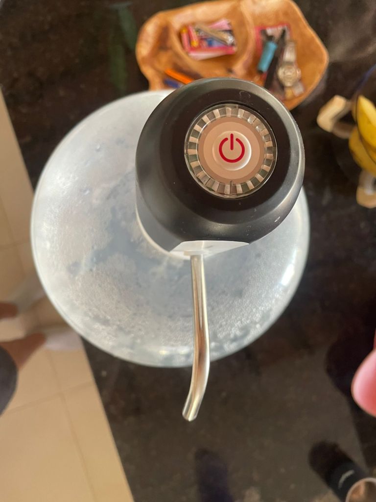 Pompe à eau vue du desus